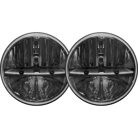 Rigid Industries 7IN RND HL NON HEATED JK/2 DRIVER/PASSENGER 55009